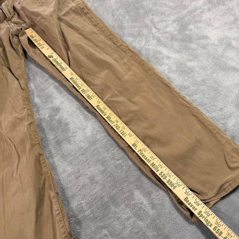 34 Heritage Charisma Pants Men 38x32 Tan Khaki Classic Fit Comfort Rise Trousers